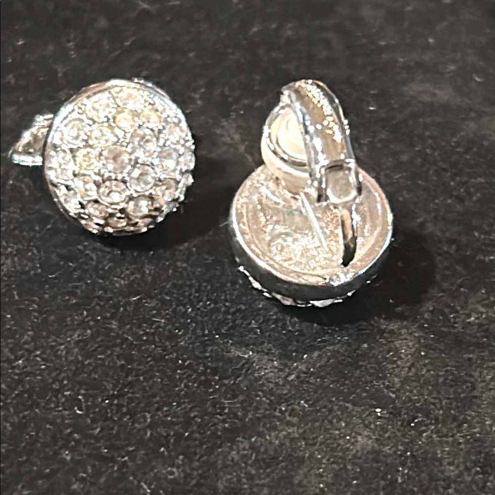 Swarovski clip earrings